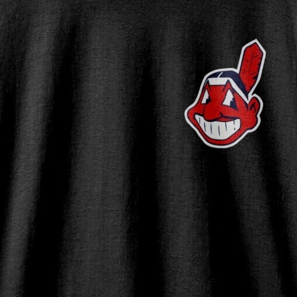 Cleveland Guardians Indian Chief Pocket Print Baseball Team Graphic T-Shirt 166 - Picture 2 of 5